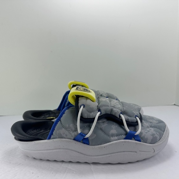 NIKE OFFLINE 3.0 PREMIUM BLUE GREY MULES SLIDES SHOES Mens Size 9 DR0290-001 - Picture 9 of 11